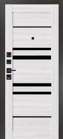 СИЦИЛИЯ ГРАФИТ / МАРСЕЛЬ (ЗЕРКАЛО ФАЦЕТ) СОФТ БЕЛЫЙ